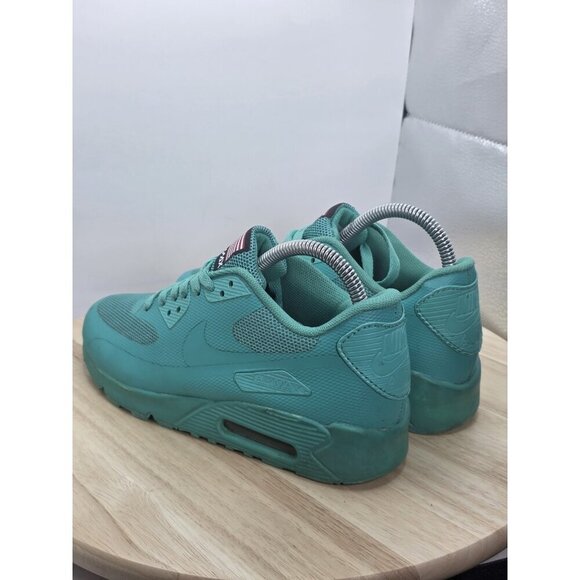 Nike Air Max 90 Size 8 womens USA Independence Hyperfuse Turquoise 454446-800 - Picture 7 of 9